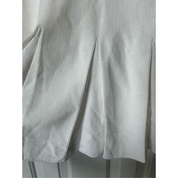 Zara white flared skirt size XS knitted - Picture 5 of 5